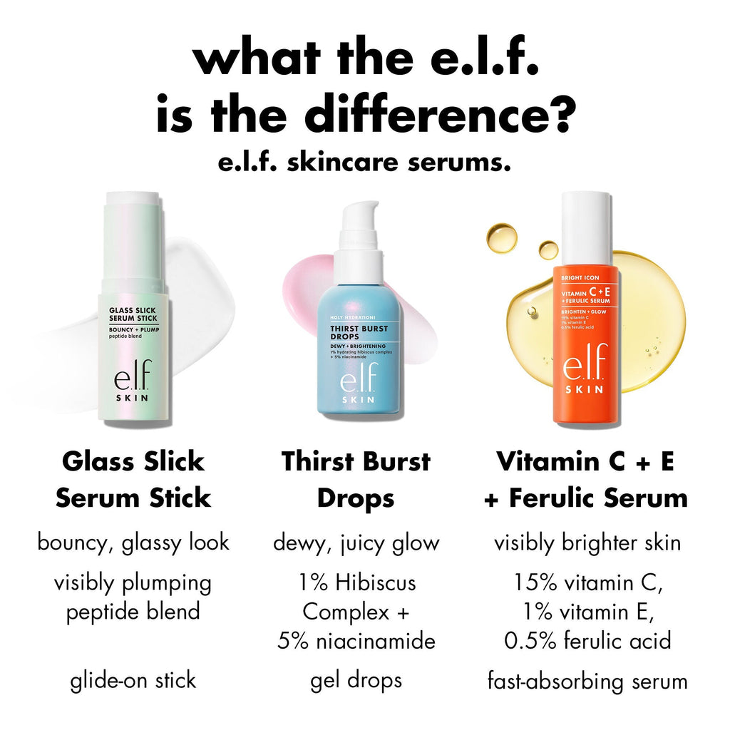 What's the Difference Between e.l.f. Face Serums